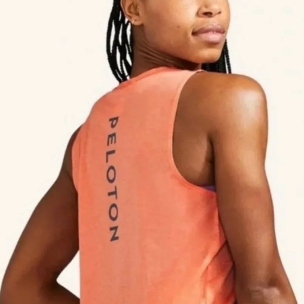 Spiritual Gangster/Peloton Coral Tank Top (dri fit) - Picture 2 of 6